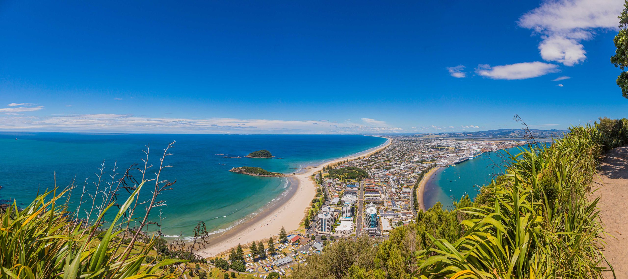 Mt. Maunganui and Tauranga residential homes and houses in the Bay of Plenty, New Zealand.